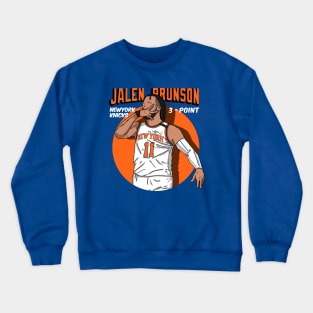 Jalen Brunson 3 Point Celebration Crewneck Sweatshirt